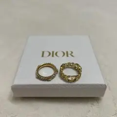 ✨現行・超美品✨DIOR petit CD クリスタル パヴェ リング スター ✨現行・超美品✨DIOR petit CD クリスタル パヴェ リング