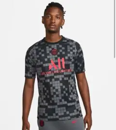 NIKE Dri-Fit プレマッチ サッカートップ パリ サンジェルマン
