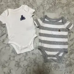 GAP（ギャップ）ロンパース2枚セット売り　新生児　50cm