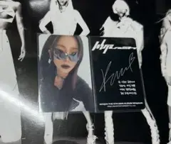 aespa<whiplash>Japan exclusive 封入　カリナ
