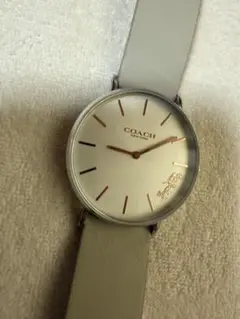 COACH シルバー グレー 時計 12891