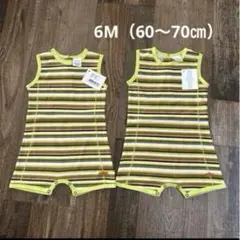 SALE！cake walk 新品、タグ付き！ベビーロンパース　60〜70㎝