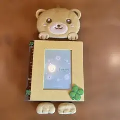 子供　身長計　写真入れ