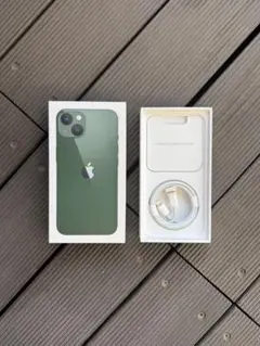 iPhone 13 グリーン Lightningケーブル付属 空箱