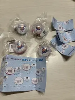 鮮度くんフィギュア4個セット　サンリオ　キキララ　リトルツインスターズ　くら寿司