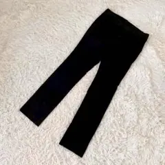 『UNIQLO』ユニクロ　テーパードパンツ　ストレートパンツ　ストレッチ素材