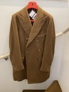 定価52万円 イザイア ポルトフィーノ ラマ混ウール チェスターコート 48 14106200035-02.jpg