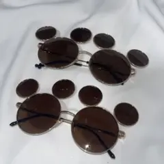 【2個セット】ミッキー　サングラス