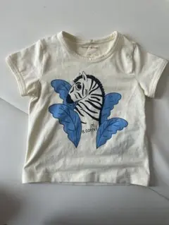 minirodini ミニロディーニ　zebra Tシャツ　しまうま