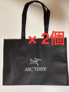 2個セット アークテリクス 直営 公式店舗 ショップバッグ 中 エコバッグ