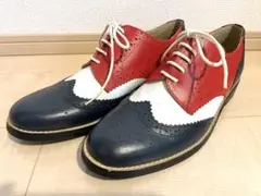 トリコロール カラー 青 白 赤 スニーカー Cinderella Kick