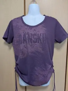 【DANSKIN】ダンスキン　Ｔシャツ 半袖　パープル　紫　Мサイズ