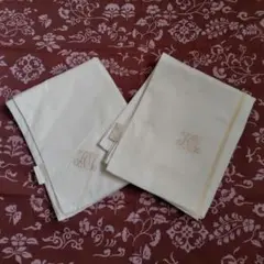 【匿名配送】65×45 枕カバー ハナエ・モリ 刺繍 2枚セット ピローケース