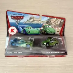 【Ｋマート限定】マテル カーズ「カルロ・ヴェローゾ＆カルロのクルー・チーフ」