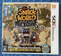 5d動作確認済❗️3DS スナックワールド トレジャラーズ