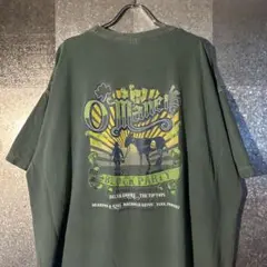 USA古着Tシャツ 2XLサイズ comfort colors グリーン系