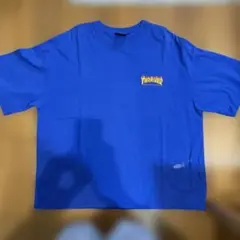 THRASHER 青 Tシャツ
