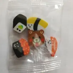 バンダイ BANDAI すしキャラ消しゴムコレクション 未開封