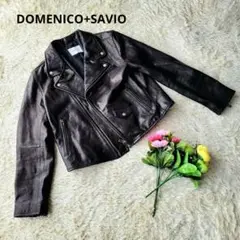 希少サイズ✨DOMENICO+SAVIO 田中みな実着用 ライダースジャケット
