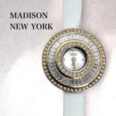 MADISON NEW YORK マディソンニューヨーク 腕時計 ゴールド