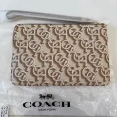 コーチ　coach ポーチ、リストレット　【新品未使用】