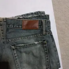 OLD UNIQLO ストレートデニム 30インチ ライトブルー 2006
