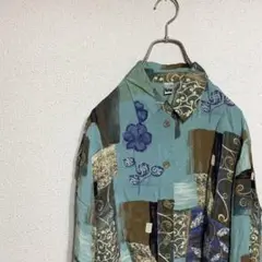 Vintage 柄シャツ アート柄 ✾