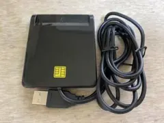 接触型ICカードリーダー USB接続 黒