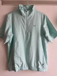 Nike Golf レディースハーフジップシャツ L ミントグリーン