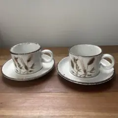 ミッドウィンター　カップアンドソーサー2客