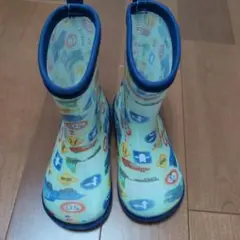 Kids Foret 17.0cm 長靴 交通標識デザイン