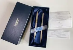 値下げ　入学　卒業　進学　お祝い品　MIKIMOTO ゴールドボールペンセット