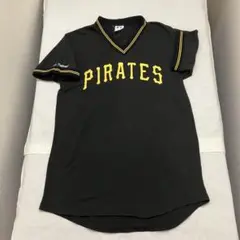 piratesパイレーツ majestic シャツ アメリカ 米国 USA M