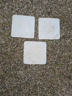ホームベース 3枚セット 白