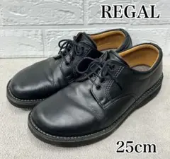 REGAL リーガルウォーカー　革靴　JJ23 ブラック　25cm 訳あり