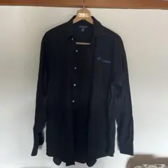 【古着】U.S. Cellular 企業系黒シャツ