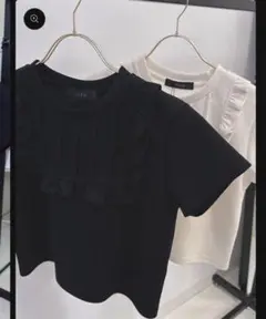 jiltu petit frill tee Mサイズ　ブラック