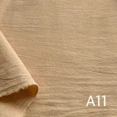 C68 生地 厚手ワッシャー A11エクルベージュ 2M