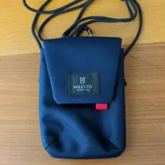 MILESTO ネイビーショルダーストラップ