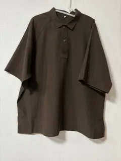 無印良品　MUJI Labo ムジラボ 風を通す汚れが落ちやすい　ポロシャツ
