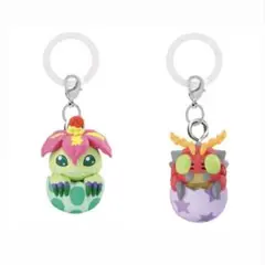 デジモン アドベンチャー めじるしアクセサリー パルモン テントモン