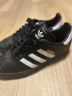 adidas Gazelle ブラック/ホワイト スニーカー