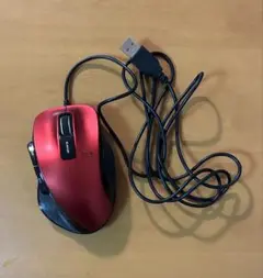 エレコム USBマウス ・レッド
