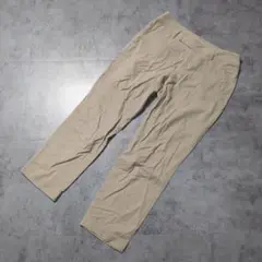 ALPHA CUBIC Sサイズ 薄手 カジュアルパンツ ベージュ