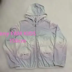 any FAM KIDS 150cm UVパーカー　レインボー　ネコ