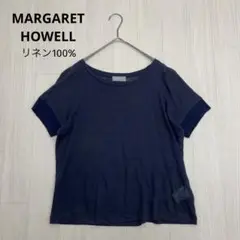 ◆ MARGARET HOWELL リネン 半袖 Tシャツ 日本製