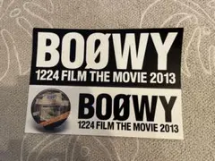 BOØWY 1224 FILM THE MOVIE 2013 ステッカー