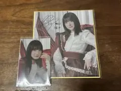 大園玲 櫻坂46 ファンクラブ サクコレ 会場くじ C賞 色紙+ステッカー