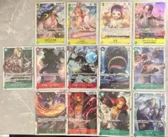 ワンピースカード　ザベスト2 サボ　お玉　たしぎ　ドラゴン　ハンコック　SR