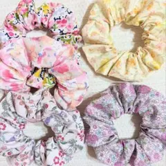PF5個セットシュシュハンドメイド